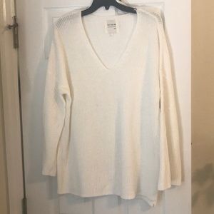 Cotton on White wide sleeve sweater
